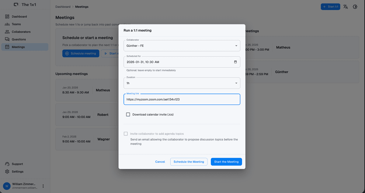 Interfaz de programación de reuniones